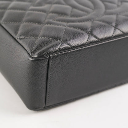 Chanel Caviar PST Petite Shopping Tote Black