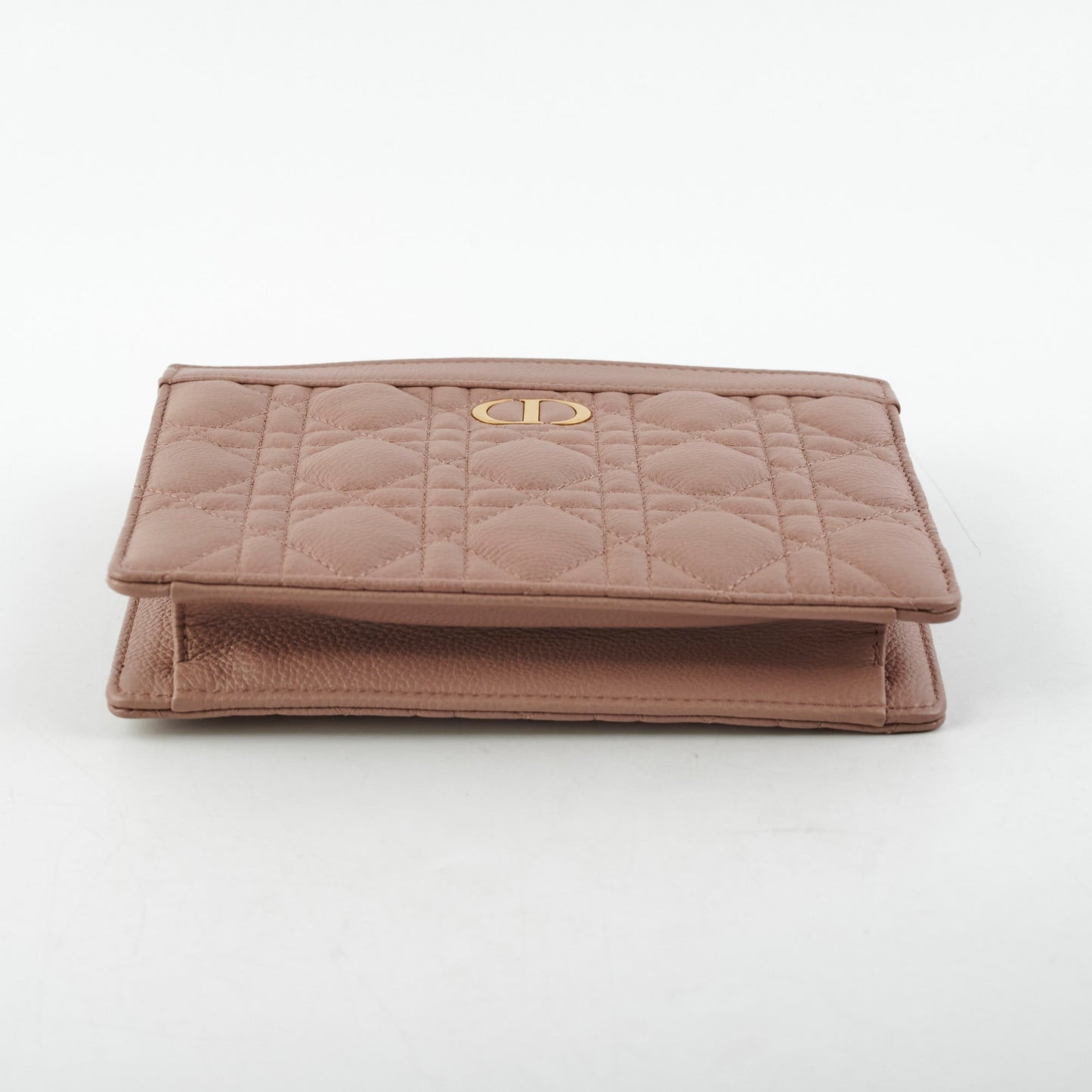 Christian Dior Caro Every Pouch Clutch Rose Nude