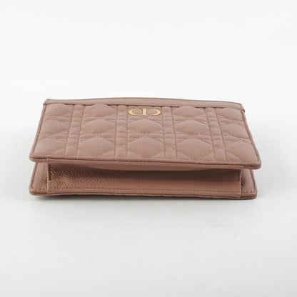 Christian Dior Caro Every Pouch Clutch Rose Nude