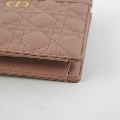 Christian Dior Caro Every Pouch Clutch Rose Nude