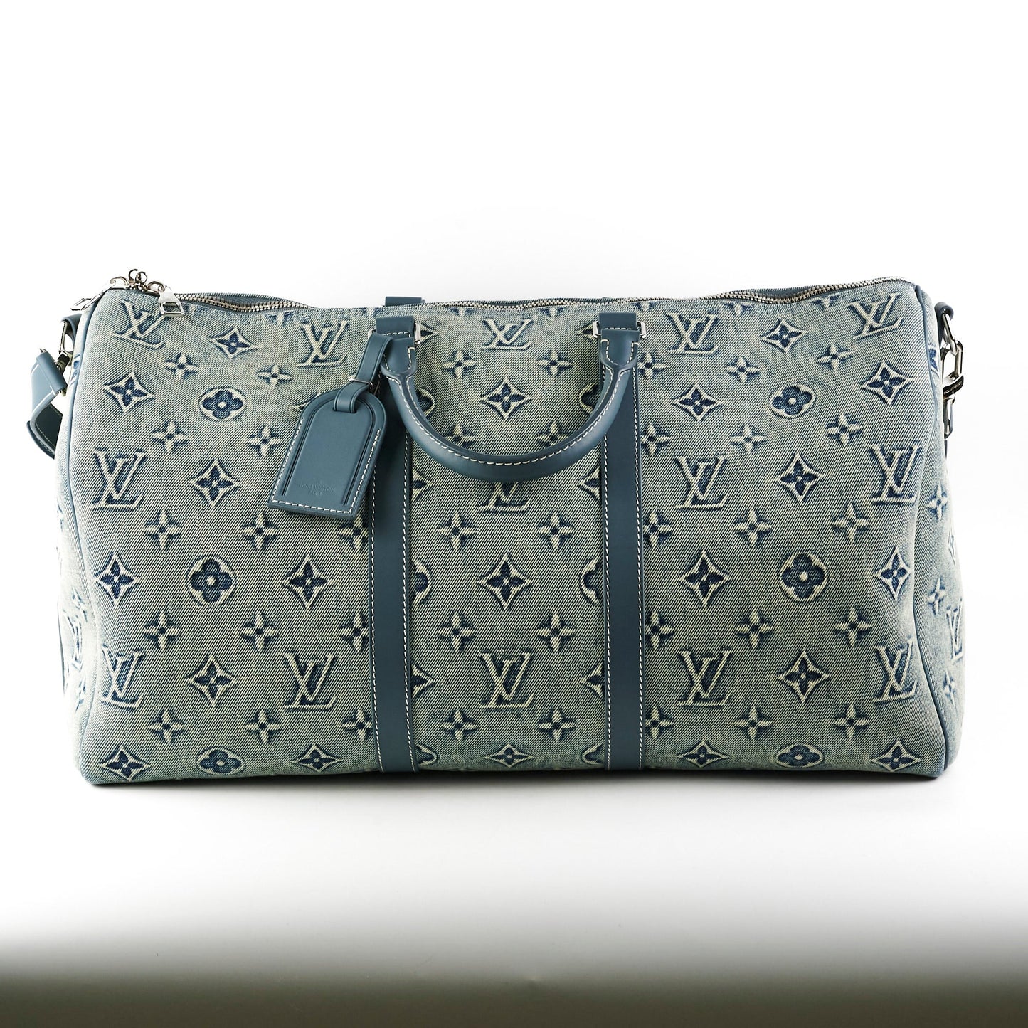 Louis Vuitton Keepall Bandouliere Denim 50