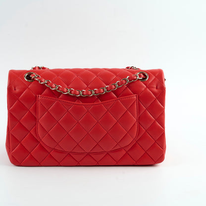 Chanel Medium Classic Flap Red Lambskin