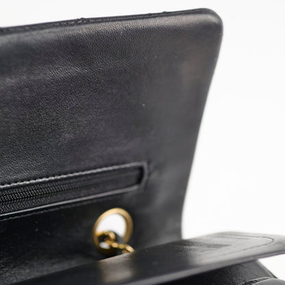 Chanel Medium/Large Double Classic Flap Black