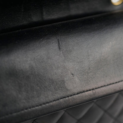 Chanel Medium/Large Double Classic Flap Black