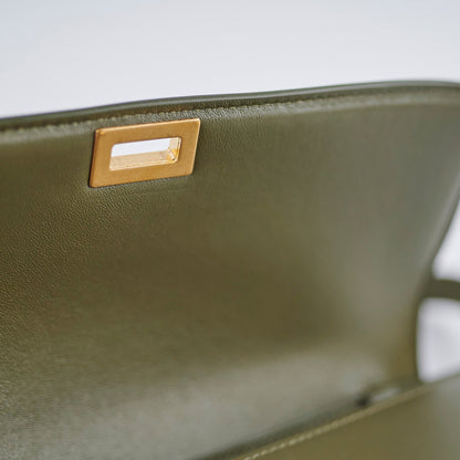 Celine Medium Box Bag Olive