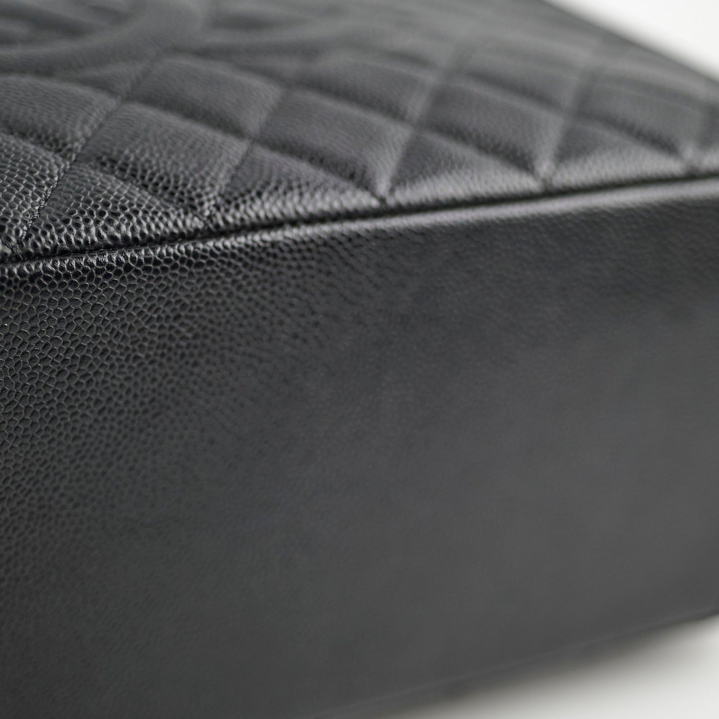 Chanel Caviar GST Grand Shopping Tote Black