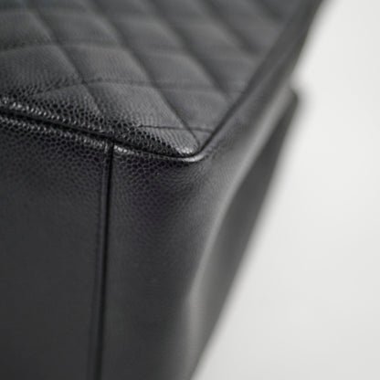 Chanel Caviar GST Grand Shopping Tote Black