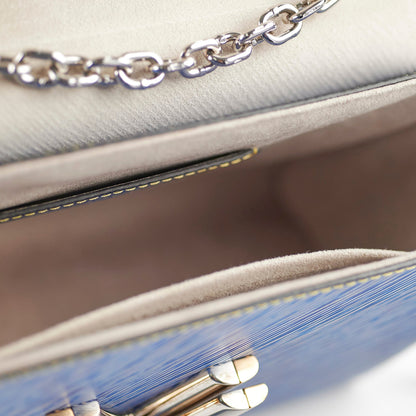 Louis Vuitton Twist MM Bag Blue