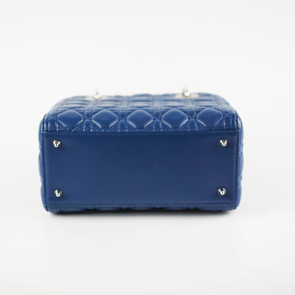 Christian Dior Medium Lady Dior Blue