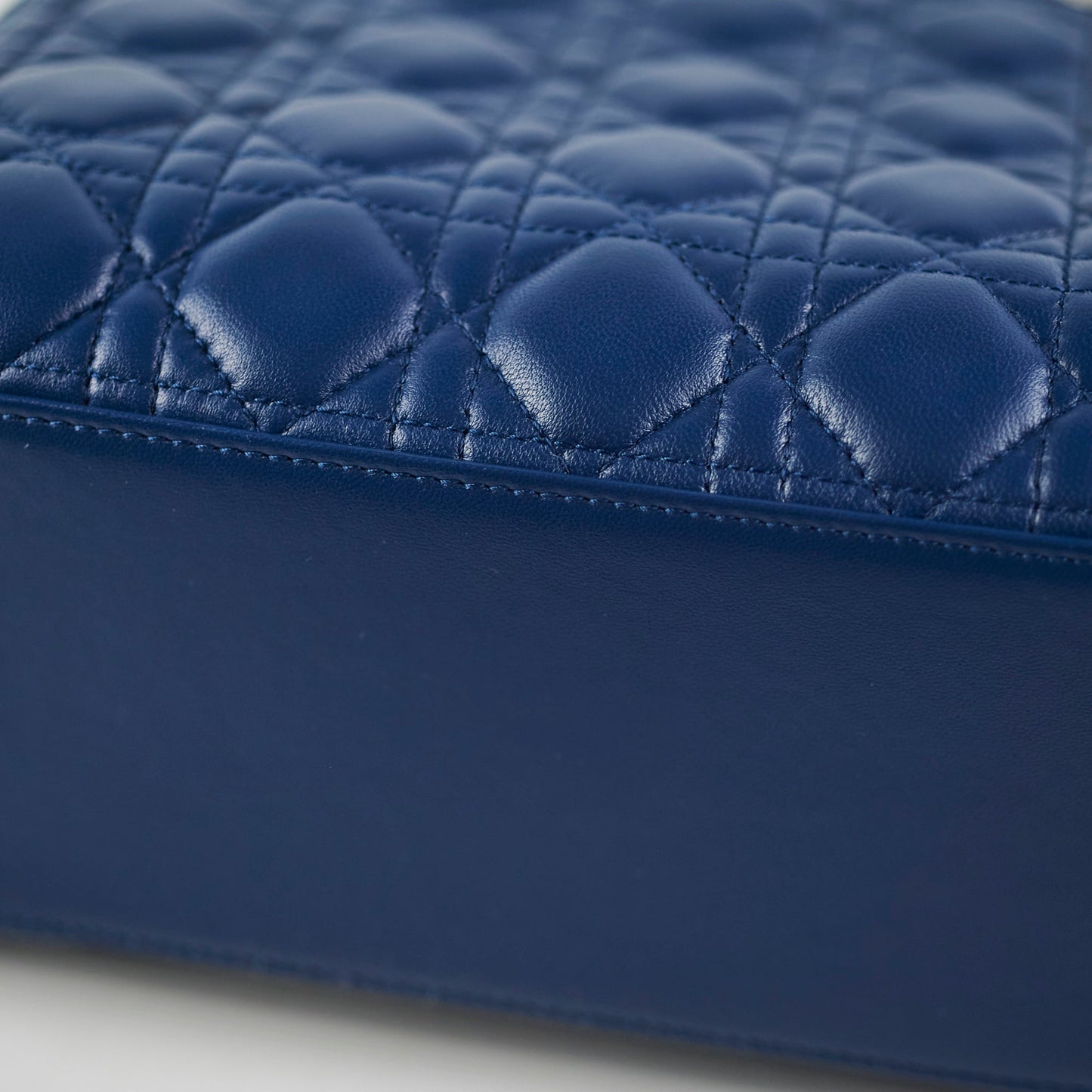 Christian Dior Medium Lady Dior Blue