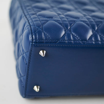 Christian Dior Medium Lady Dior Blue