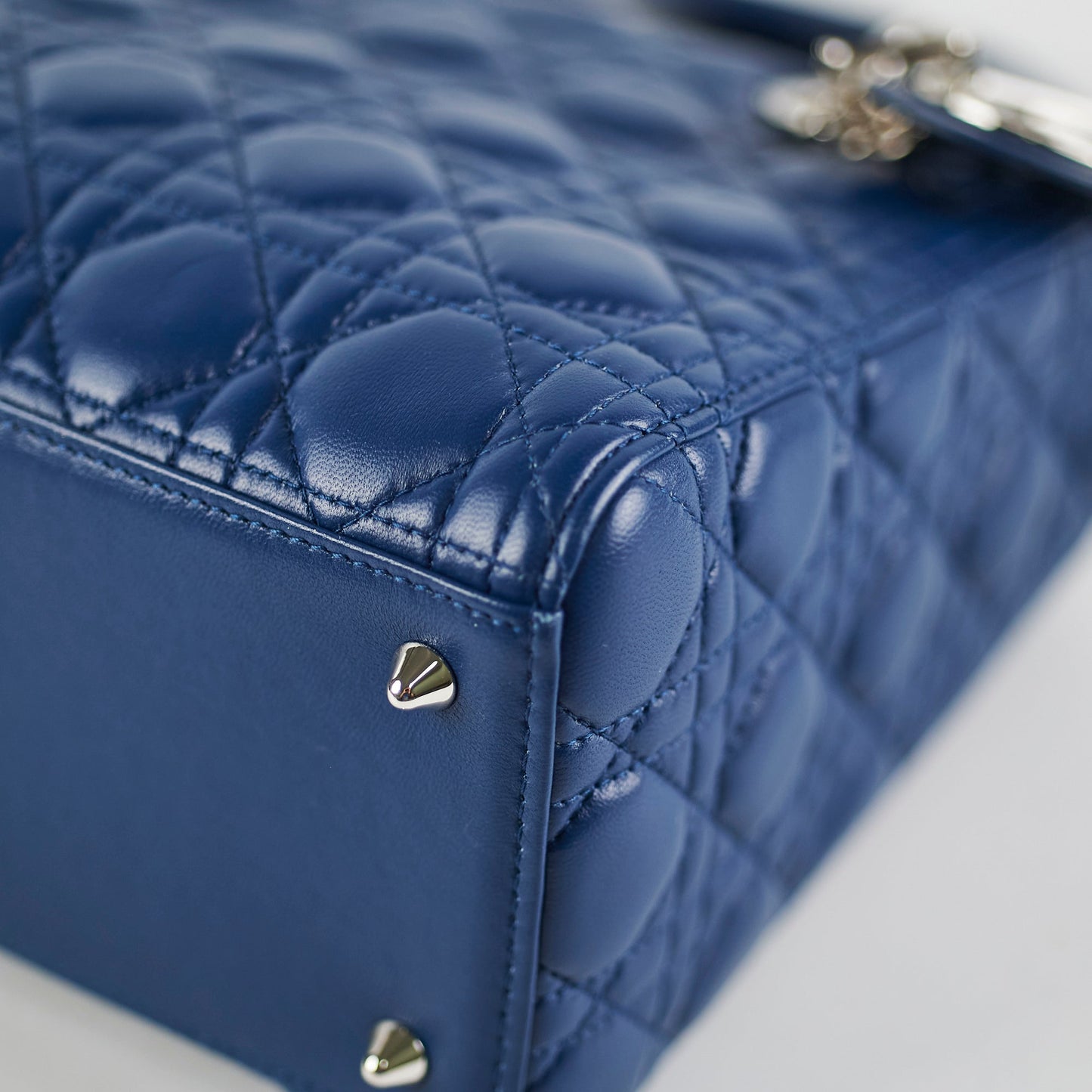Christian Dior Medium Lady Dior Blue