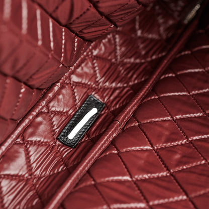 Chanel Quilted Laptop Zipper Case Black
