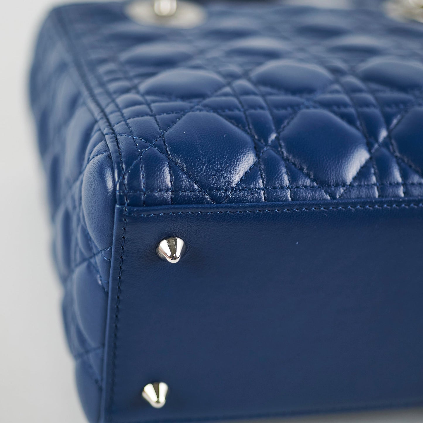 Christian Dior Medium Lady Dior Blue