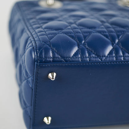 Christian Dior Medium Lady Dior Blue