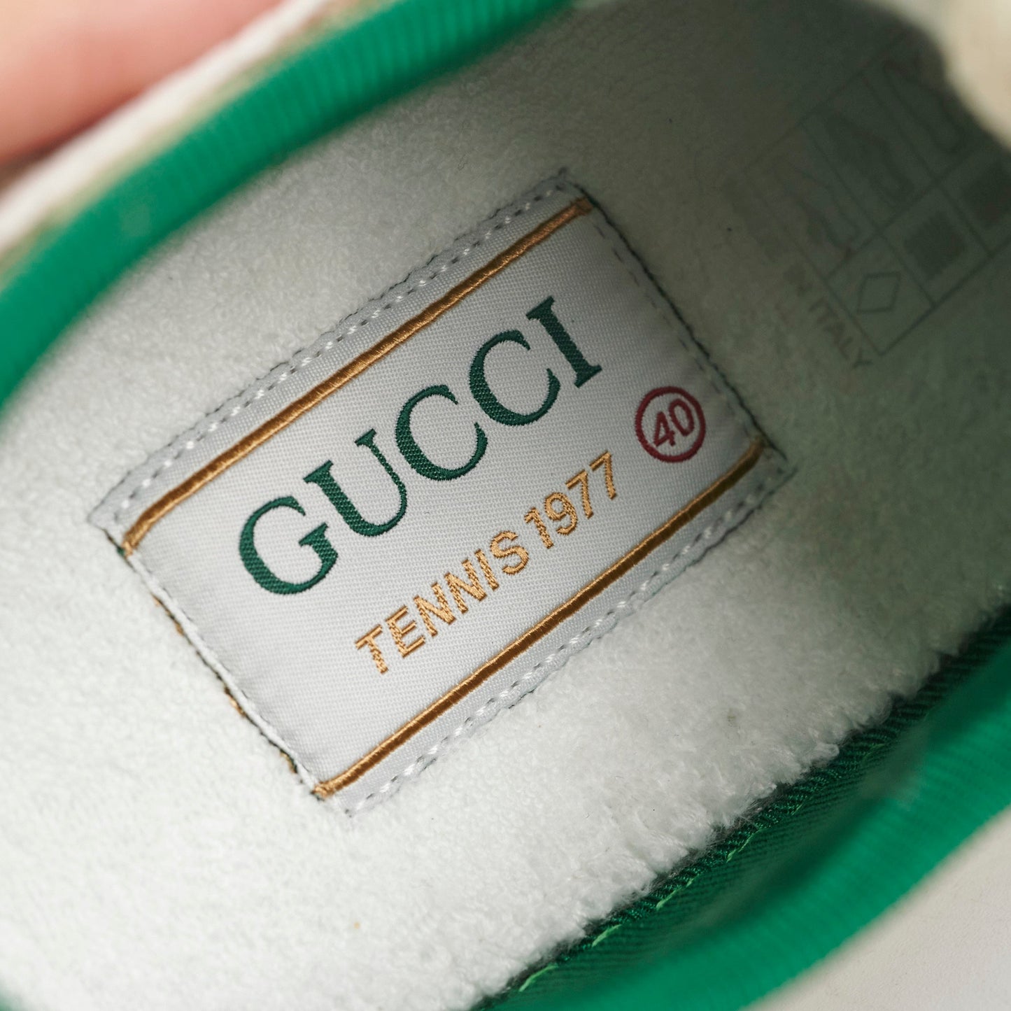 Gucci 1977 Mini GG sneakers Size 40