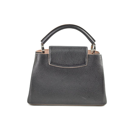Louis Vuitton Capucines BB Taurillon Black Pink