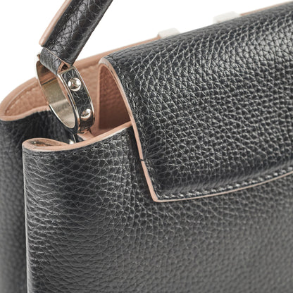 Louis Vuitton Capucines BB Taurillon Black Pink