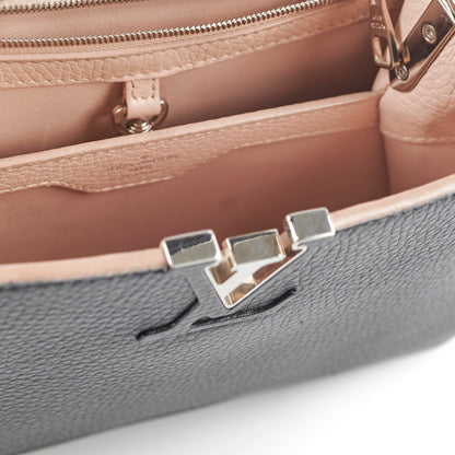 Louis Vuitton Capucines BB Taurillon Black Pink
