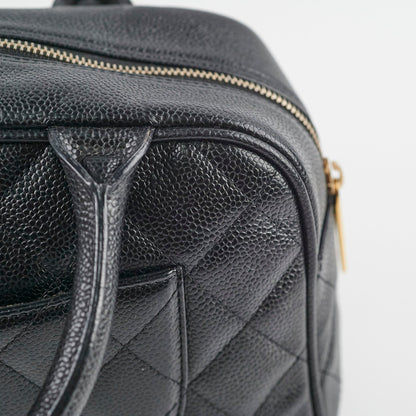 Chanel Bowling Caviar Black