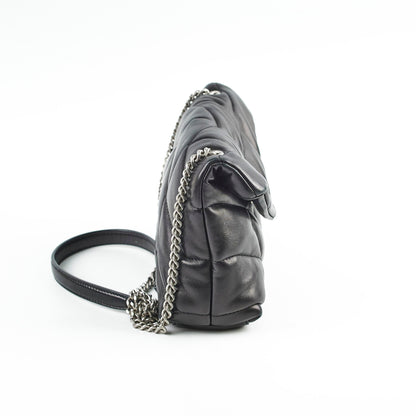Saint Laurent Toy Puffer Bag Black