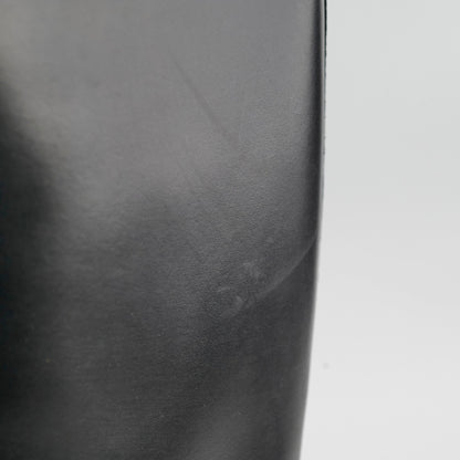 Gucci Knee High Boots Ribot Black 38