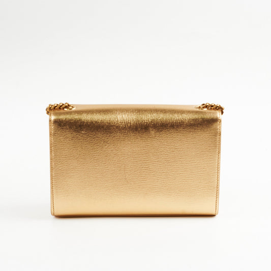 Saint Laurent Small Kate Tassle Bag Gold