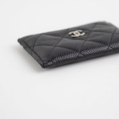 Chanel Black Caviar Cardholder