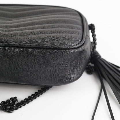 Saint Laurent Mini Lou Camera Bag So Black