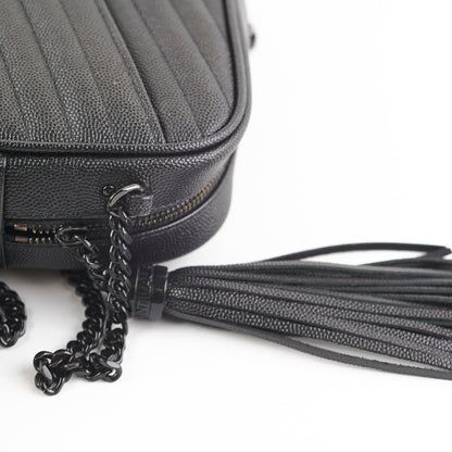 Saint Laurent Mini Lou Camera Bag So Black