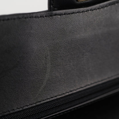 Chanel Medium/Large Chevron Classic Flap Black