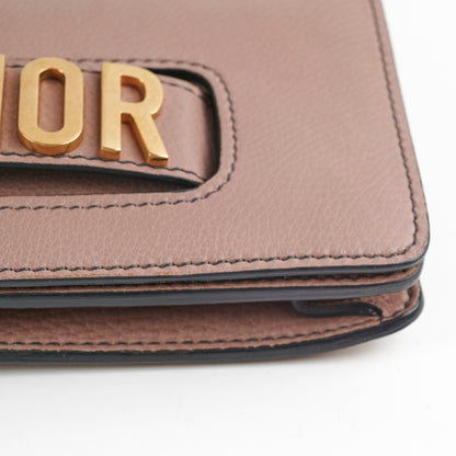 Christian Dior J'adior Medium Dusty Pink Flap Bag