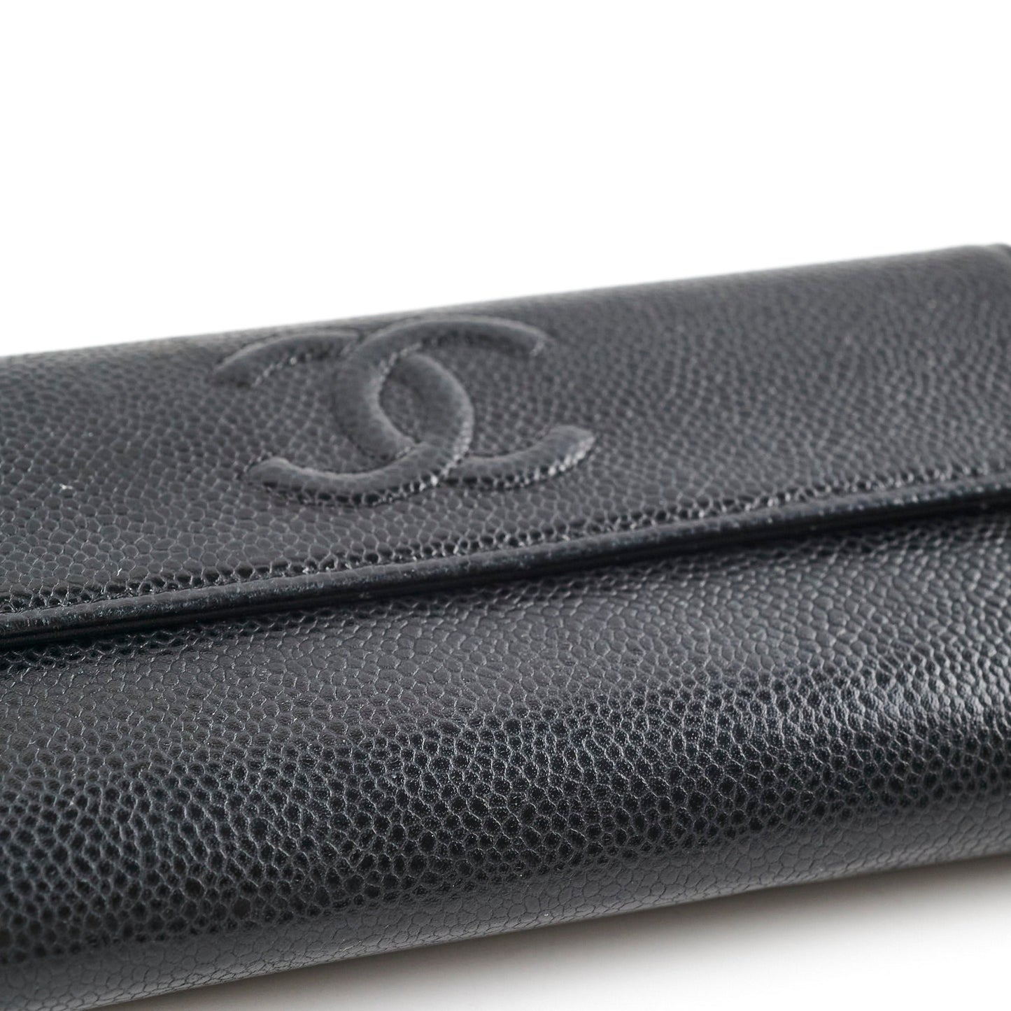 Chanel Long Wallet Black 18 Series