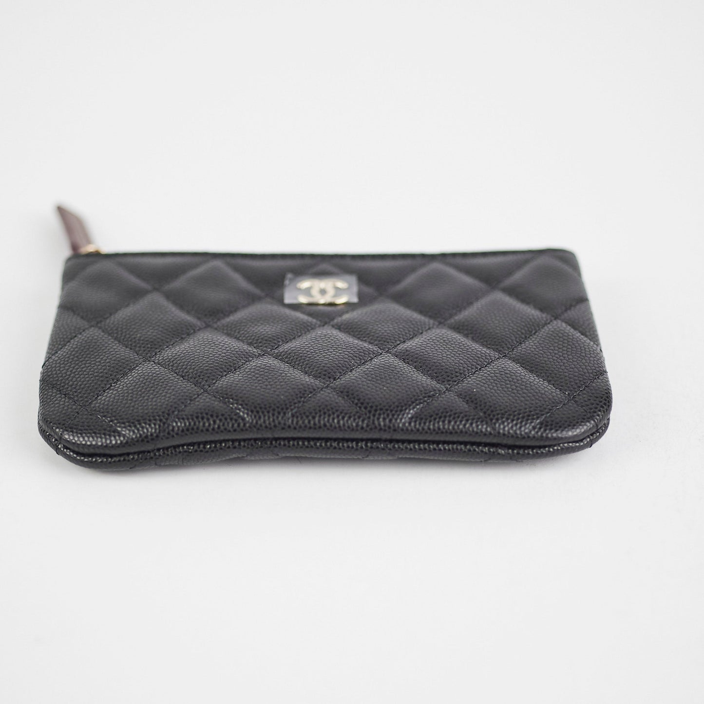 Chanel Mini O Case Black Caviar