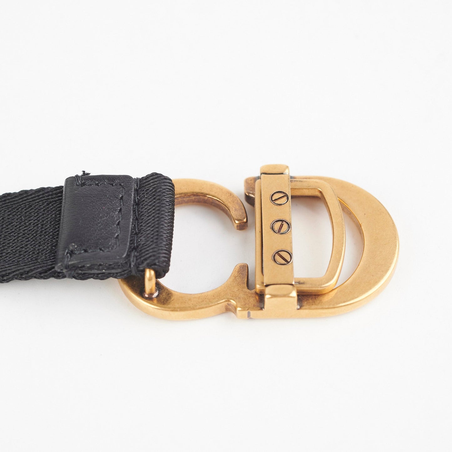 Dior Canvas Women Belt Black