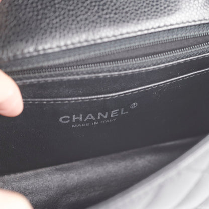 Chanel Mini Rectangular Black Caviar