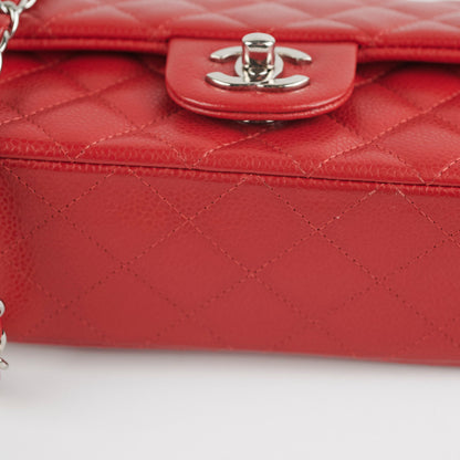 Chanel Mini Rectangular Red Caviar