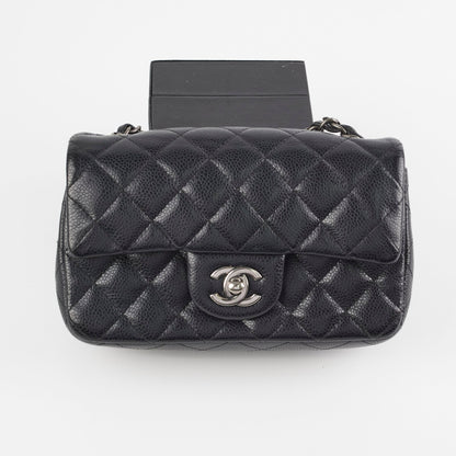 Chanel Mini Rectangular Black Caviar