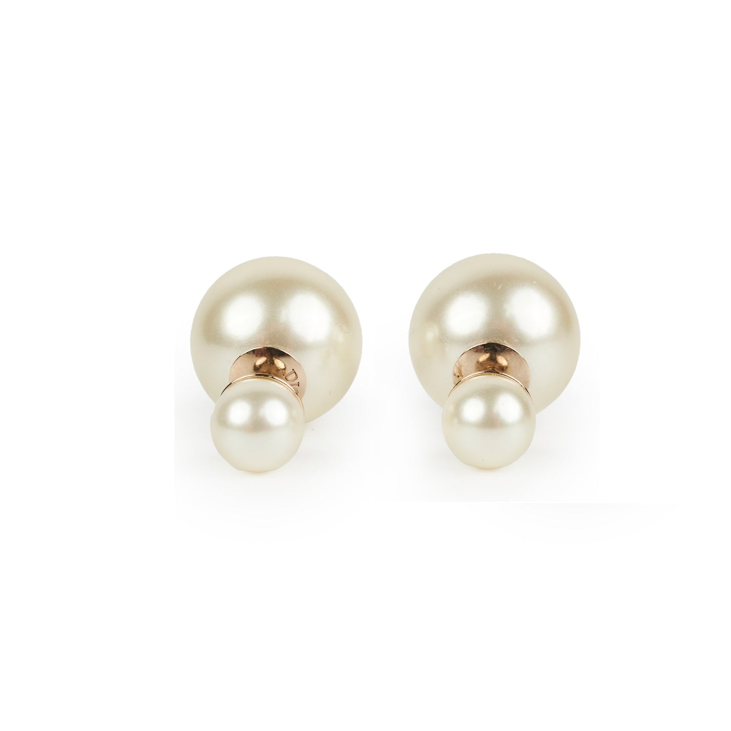 Christian Dior Tribales Pearl Earrings Costume Jewellery