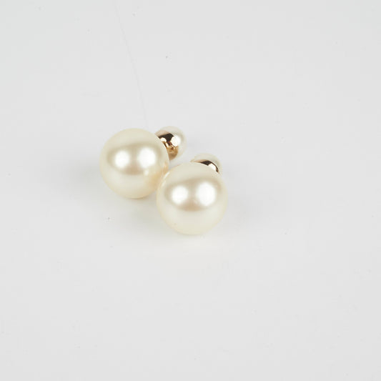 Christian Dior Tribales Pearl Earrings Costume Jewellery