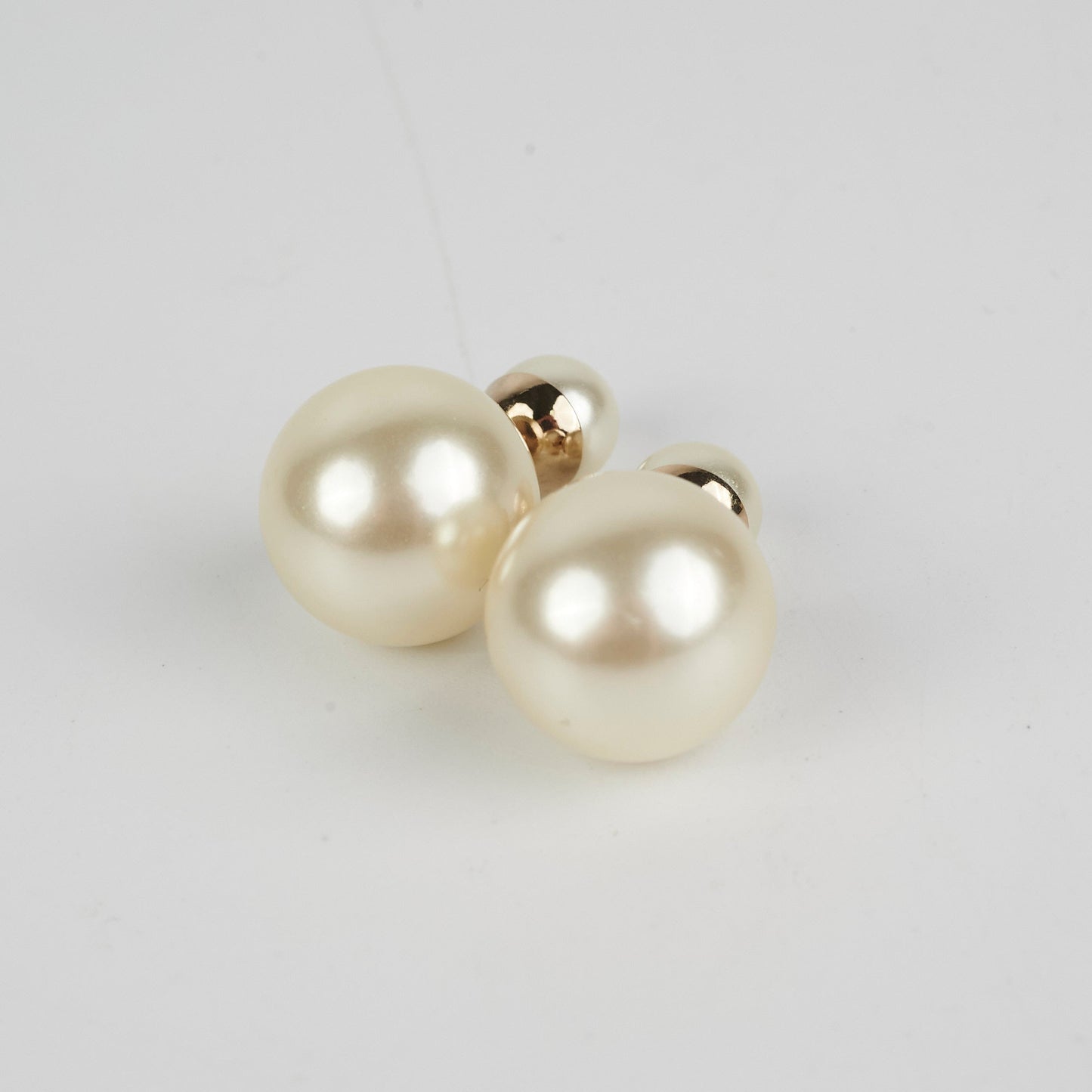 Christian Dior Tribales Pearl Earrings Costume Jewellery