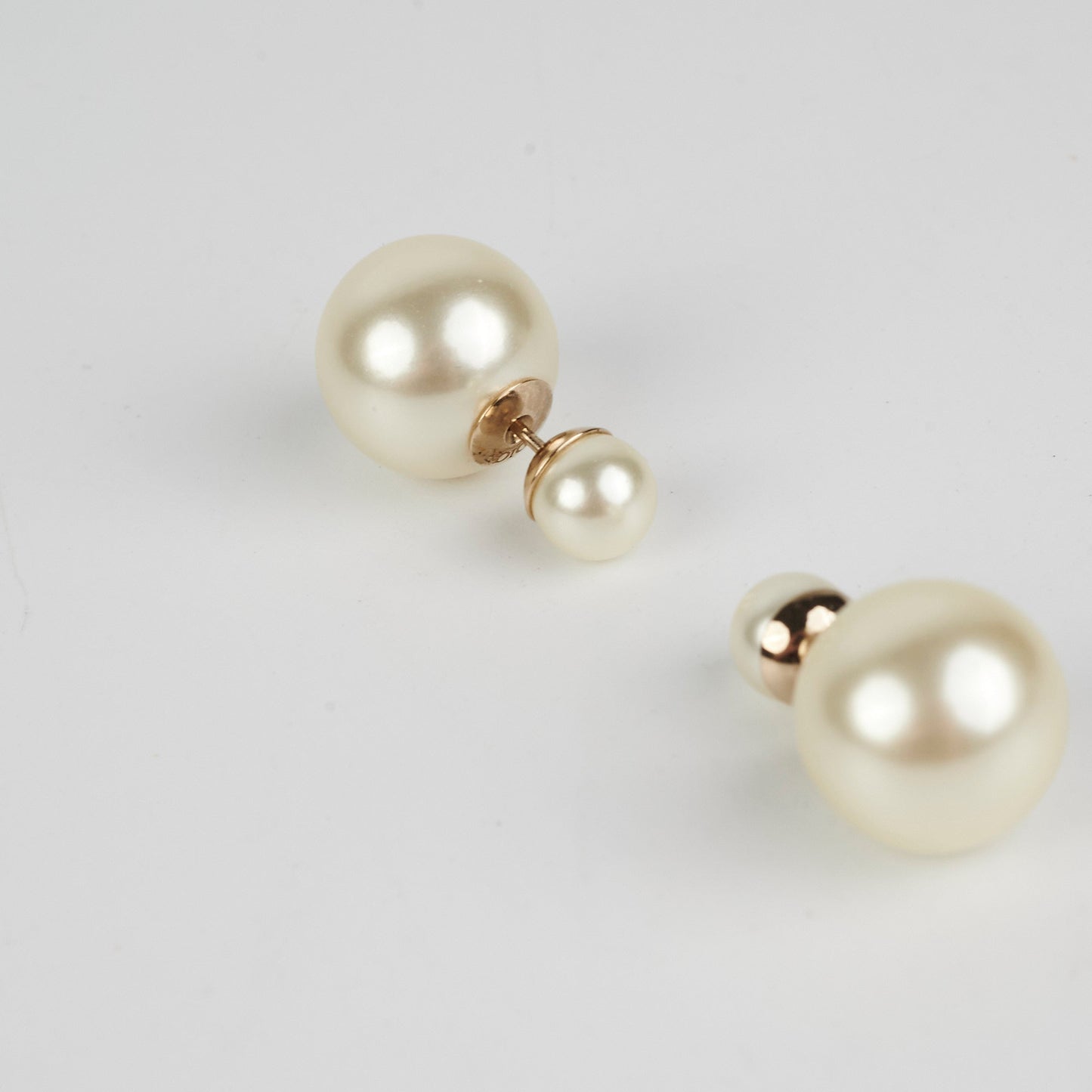 Christian Dior Tribales Pearl Earrings Costume Jewellery
