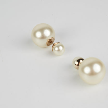 Christian Dior Tribales Pearl Earrings Costume Jewellery