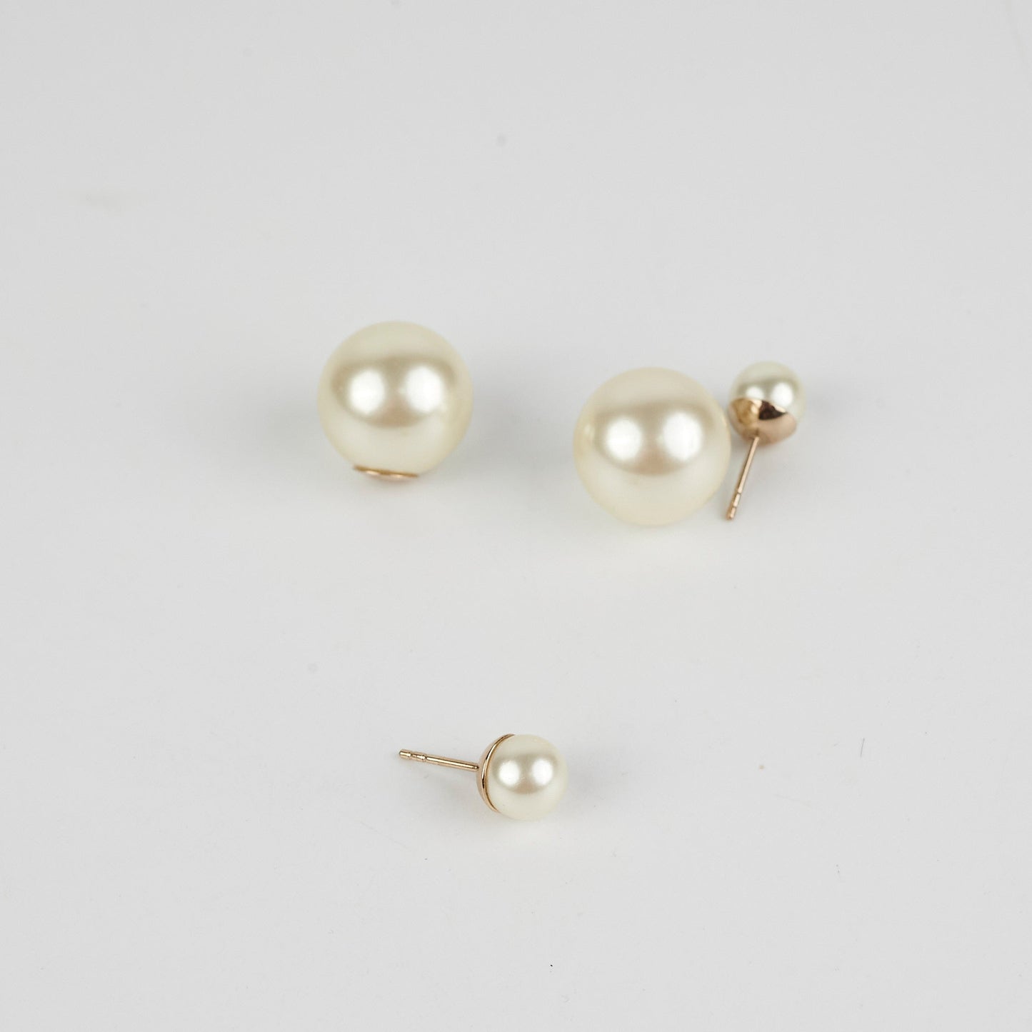 Christian Dior Tribales Pearl Earrings Costume Jewellery