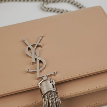 Saint Laurent Kate Tassel Beige Small