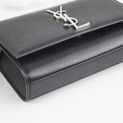 Saint Laurent Small Kate Chain Black