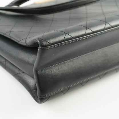 Chanel Calfskin Coco Luxe Large Tote Black - 25 Series