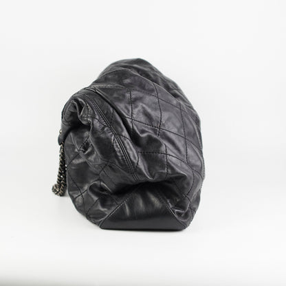 Chanel Calfskin Supple Hobo Handbag