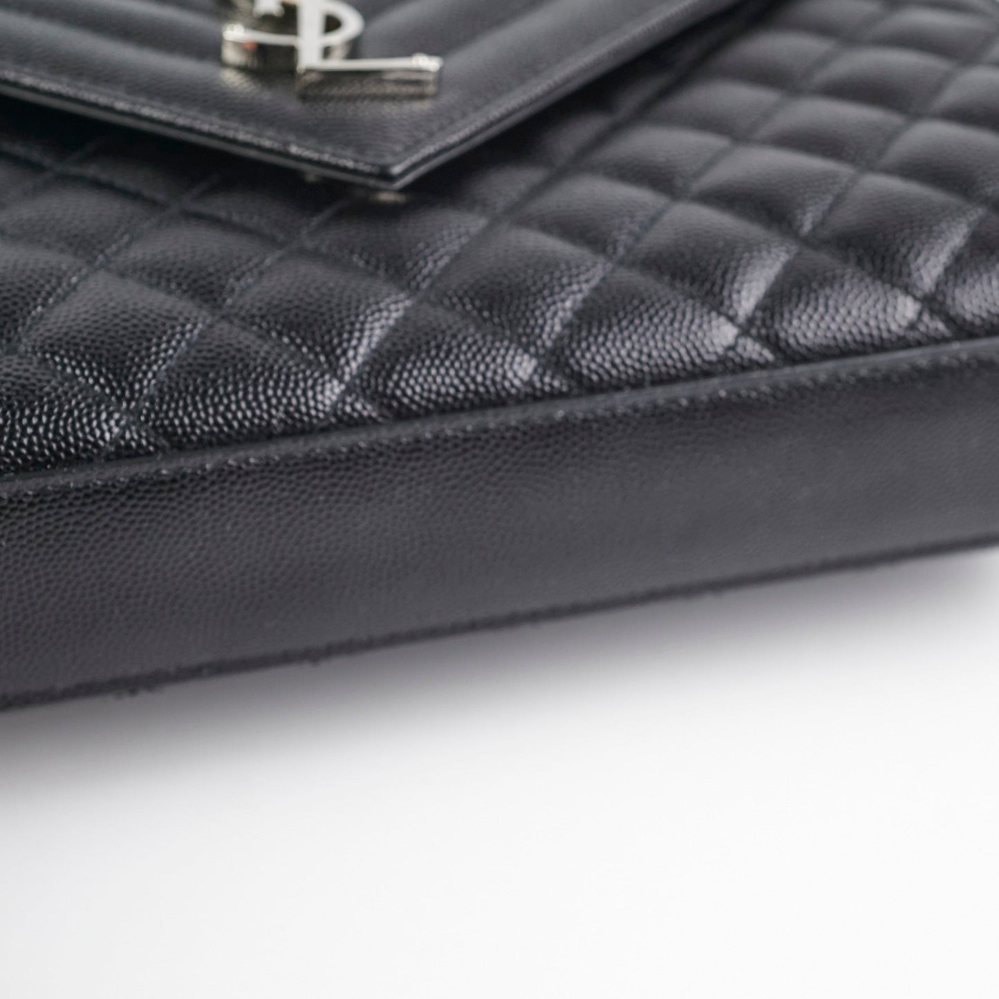 Saint Laurent Medium Envelope Black Bag