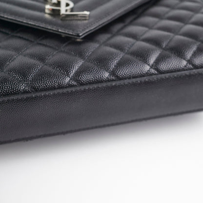 Saint Laurent Medium Envelope Black Bag